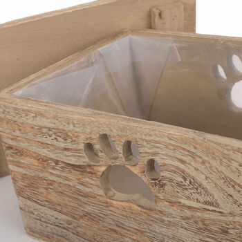Personalised Wooden Dog Treat Box, 8 of 9