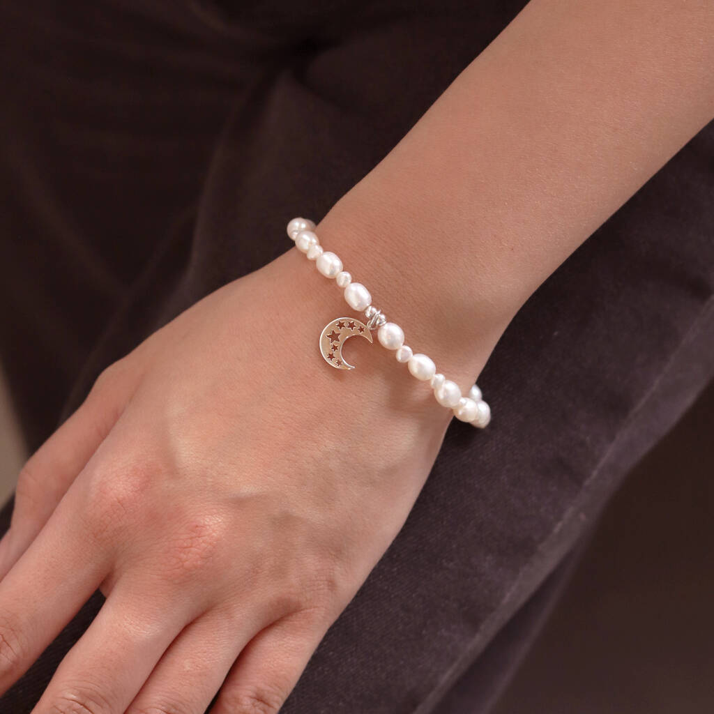 Pearl Moon Bracelet, 1 of 3
