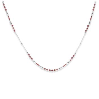 Horus Silver Plated Gemstone Necklace, 5 of 10