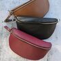 Personalised Leather Bum Bag, thumbnail 4 of 7