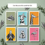 Giraffe Birthday Card, thumbnail 4 of 6