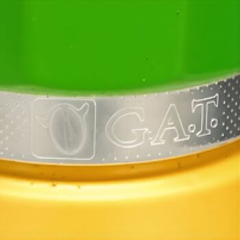 Italian Moka Pot Espresso Maker In Green And Yellow, 5 of 5