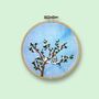 Winter Tree Embroidery Kit, thumbnail 1 of 9