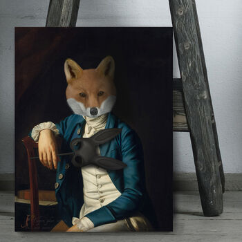 The Masked Fox Limited Edition Fine Art Print, 9 of 9