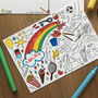 Kids Colour In Postcard Pack, thumbnail 2 of 4
