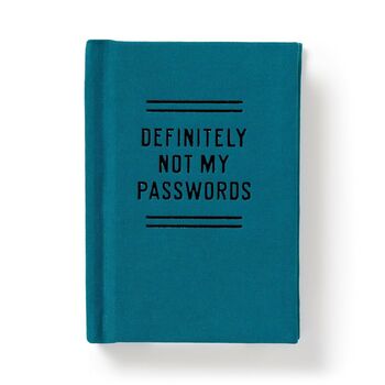 Definitely Not My Passwords Tiny Diary, 5 of 6