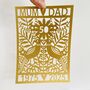 Golden Wedding Anniversary Papercut, thumbnail 4 of 10