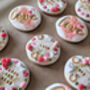 Personalised Love Letters Engagement Biscuit Gift, thumbnail 5 of 5