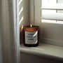 Amber/White Frosted Glass Empowering Candle Set Of Two, thumbnail 2 of 6