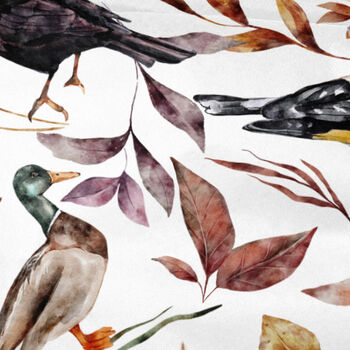 Autumn Birds Wrapping Paper Roll Or Folded, 3 of 3