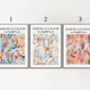 Marché Aux Fleurs Abstract Art Wall Print No.Two, thumbnail 2 of 9