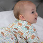 Baby Bear Footed Sleepsuit | Certified Organic, thumbnail 5 of 9