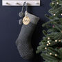 Personalised Knit Nordic Chunky Christmas Stocking, thumbnail 4 of 6