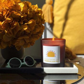 Personalised Rainbow Sun Moon Candle Gift Set, 2 of 4