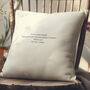 Teacher's Apple Personalised Cushion, thumbnail 2 of 4