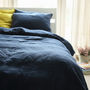 Stone Washed Bed Linen Duvet, thumbnail 7 of 12