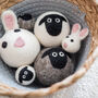 Set Of Easter Rabbit And Sheep Hanging Decorations, thumbnail 2 of 4