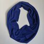 Personalised Pure Cashmere Unisex Snood Infinity Scarf, thumbnail 8 of 12