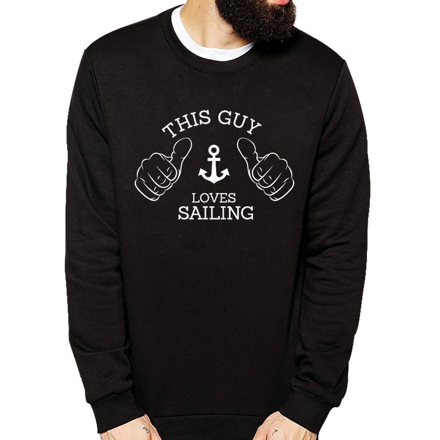 Mens / Womens Sailing Sweatshirt, 1 of 6