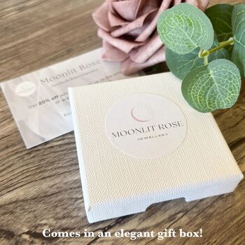 Gold Stainless Steel Honeycomb Bee Necklace, 6 of 7