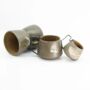 Hic Ceramics Handamde Stoneware Trio Cup Set, thumbnail 6 of 12