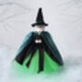 Witch Professor Light Up Tree Topper | 22cm, thumbnail 1 of 6