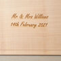 Personalised Carving Board Made In Britain, thumbnail 2 of 8