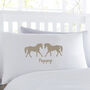 Horse Personalised Pillowcase, thumbnail 2 of 3