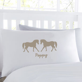 Horse Personalised Pillowcase, 2 of 3