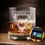 Personalised Gamer Whiskey Glass Tumbler Gift Set, thumbnail 1 of 8