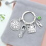 Hiking Personalised Keyring Walking Gift, thumbnail 4 of 11