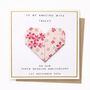 Personalised Origami Paper 1st Anniversary Card, thumbnail 3 of 8
