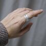 Sterling Silver Feather Ring, thumbnail 7 of 9