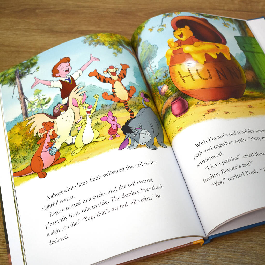 Personalised Winnie The Pooh Story Book By Jonny's Sister