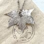 Small Canadian Maple Leaf Pendant, thumbnail 6 of 12