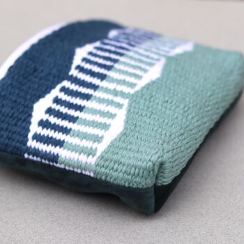 Handwoven Purse Zip Pouch Wallet, 6 of 9