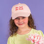 Be Cool Be Kind Slogan Children's Cap, thumbnail 1 of 3