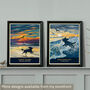 Two Spaniels Limited Edition Beach Fun Gift Print, thumbnail 11 of 12