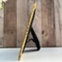 Gold Starburst Photo Picture Frame 6x4 Inch, thumbnail 7 of 9