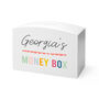 Personalised Colourful Wooden Money Box, thumbnail 8 of 8