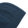 Cashmere Beanie Hat, thumbnail 3 of 3