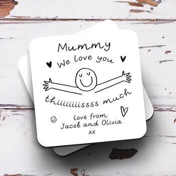 Personalised Mug 'Mummy Love You This Much', 4 of 4