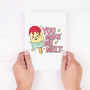 You Make Me Melt Funny Valentine's Card, thumbnail 1 of 7