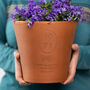 Blooming Birthday Personalised Flower Pot, thumbnail 1 of 5