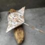 Multi Coloured Wooden Stingray On Teak Root Stand Gift, thumbnail 5 of 12