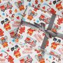 Fireman Birthday Wrapping Paper Roll Or Folded, thumbnail 2 of 3