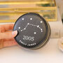 Personalised Date Star Sign Jewellery Travel Case, thumbnail 4 of 8