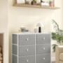 Six Drawer Fabric Dresser For Bedroom Or Nursery, thumbnail 3 of 12