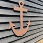 Xl Anchor Garden Decoration , Statue , Ornament , Sign , Feature, thumbnail 2 of 9