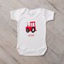 Henry The Little Red Tractor Bodysuit, thumbnail 2 of 2